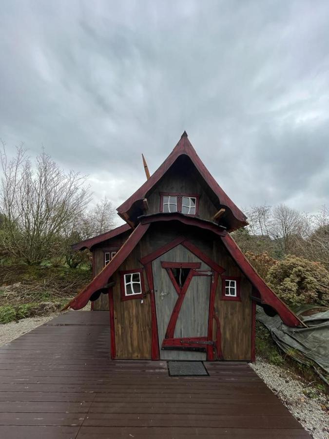 Hotel Au Coin Du Bois Langolen Exterior foto
